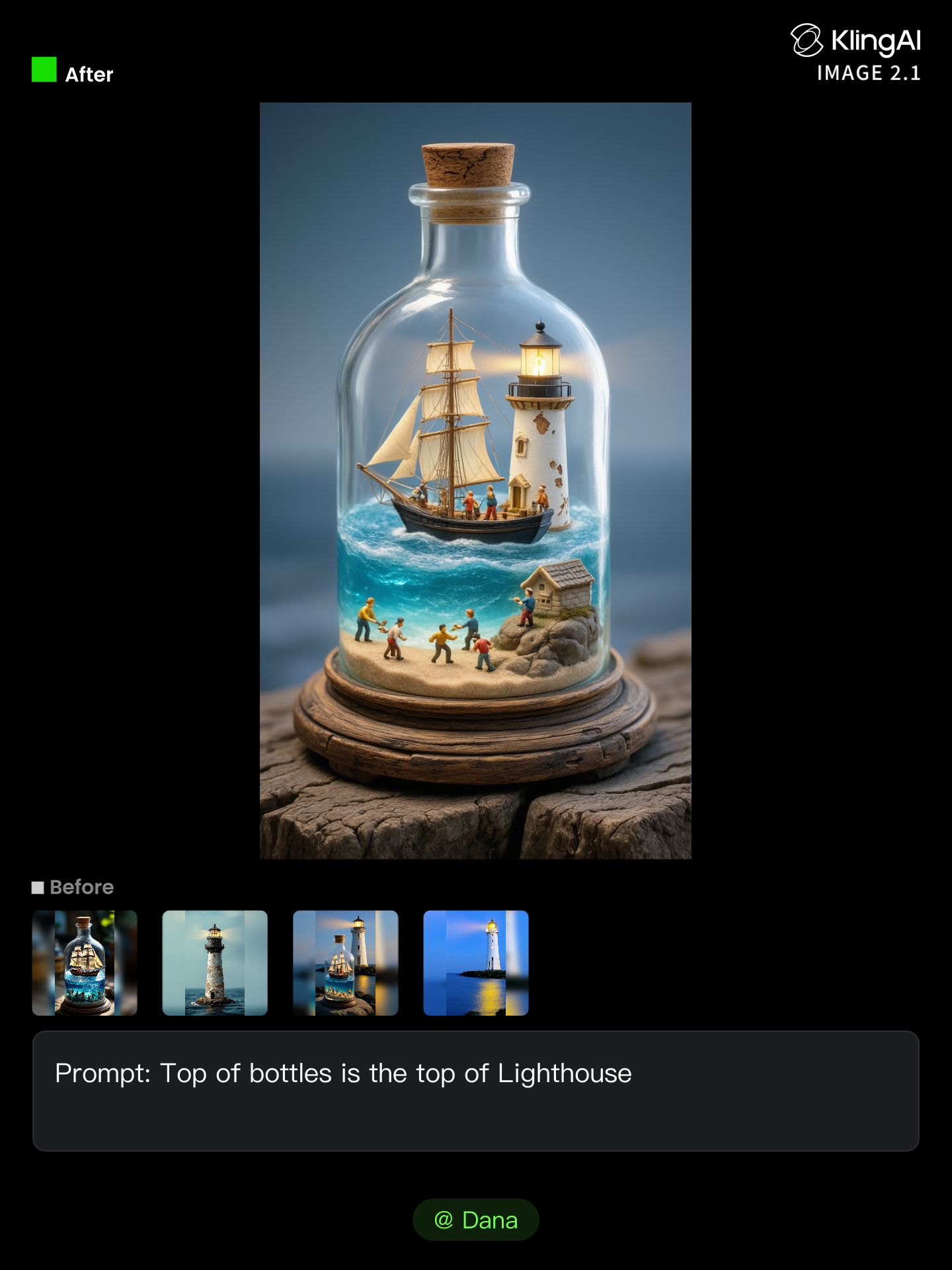 Kling AI work 299251342652461 - traditional lighthouse tattoo AI image