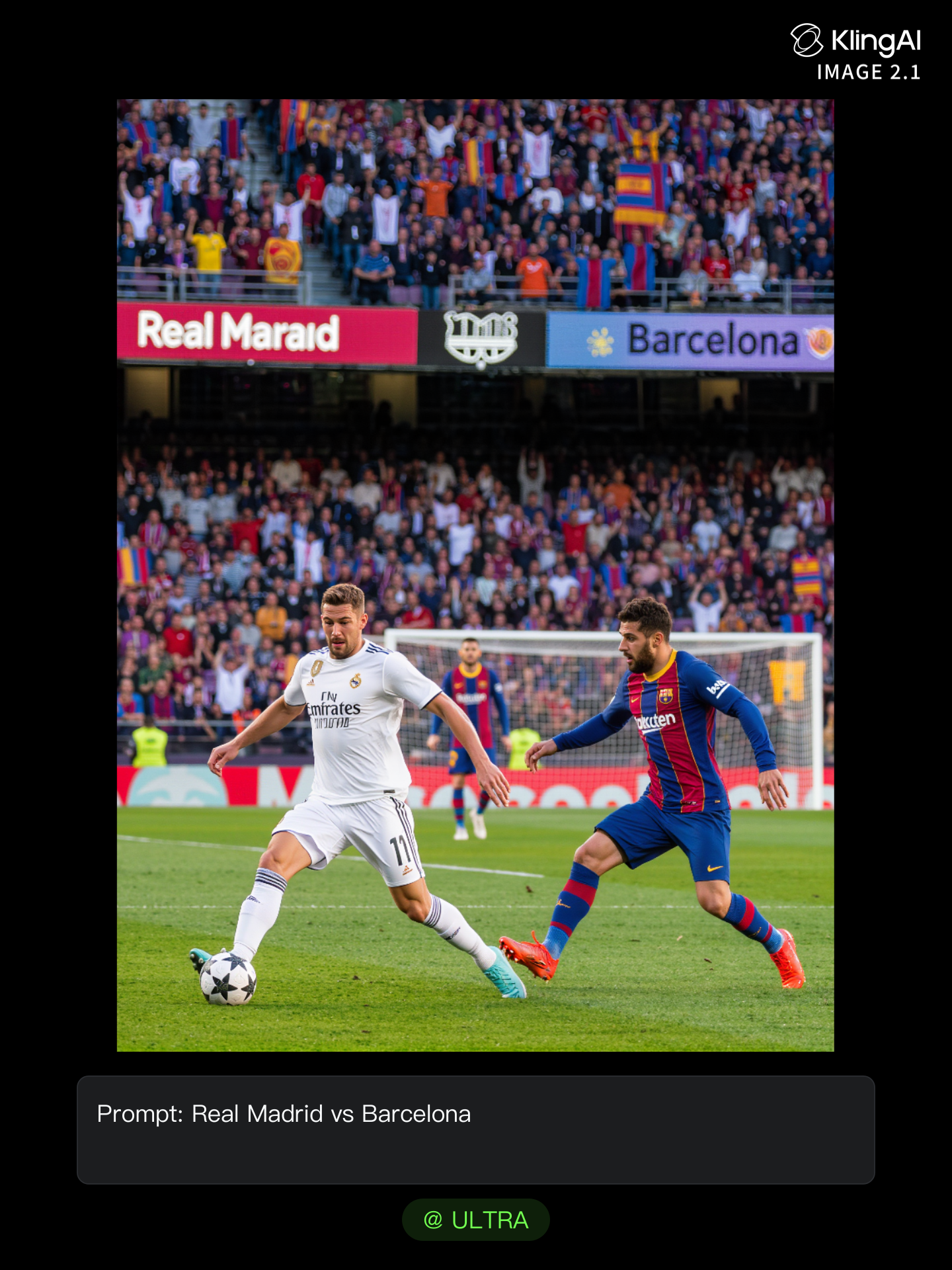 Real Madrid vs Barcelona  - real mermaid images AI image