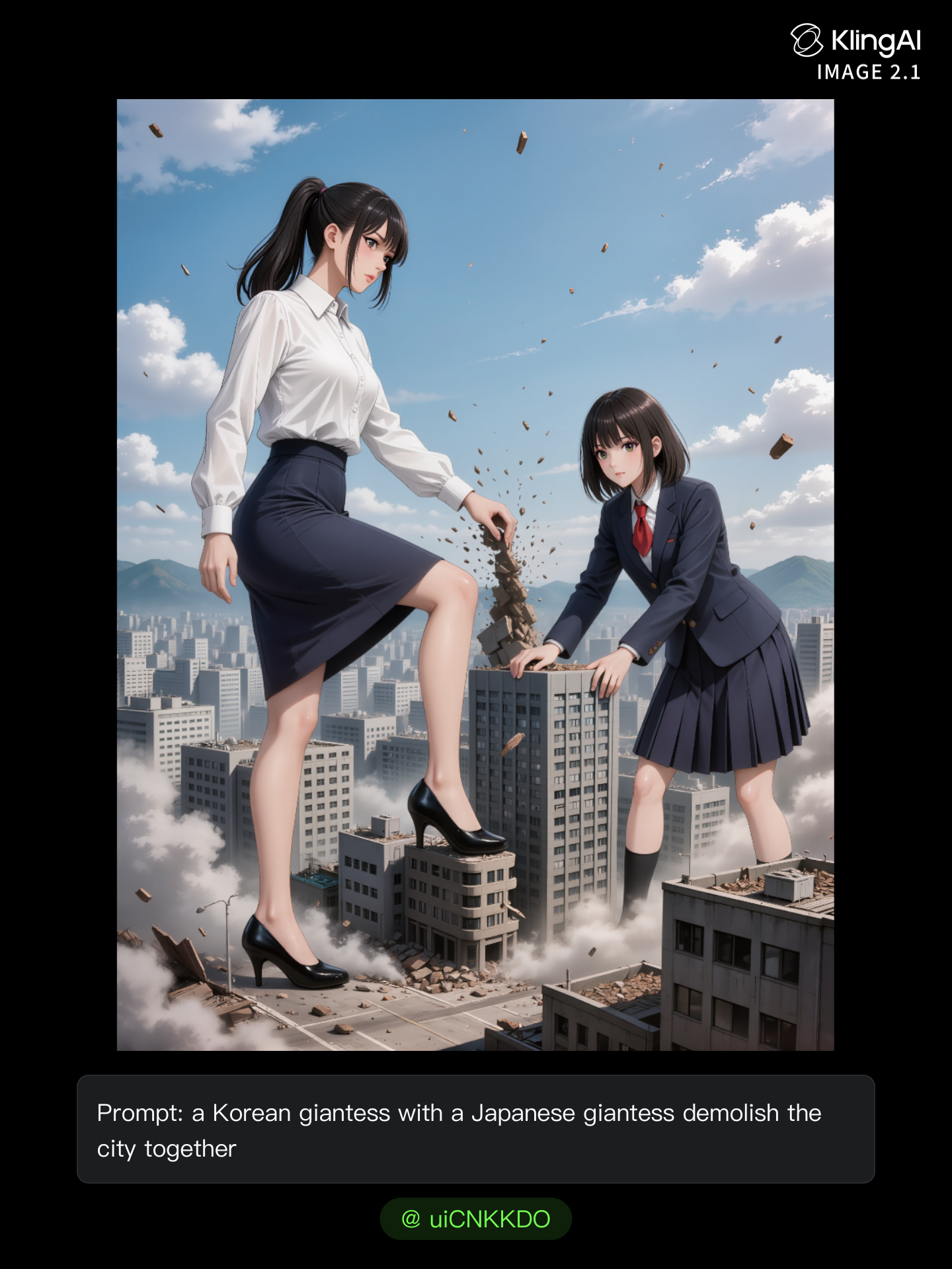 Kling AI work 316857439522937 - giantess ia video AI image