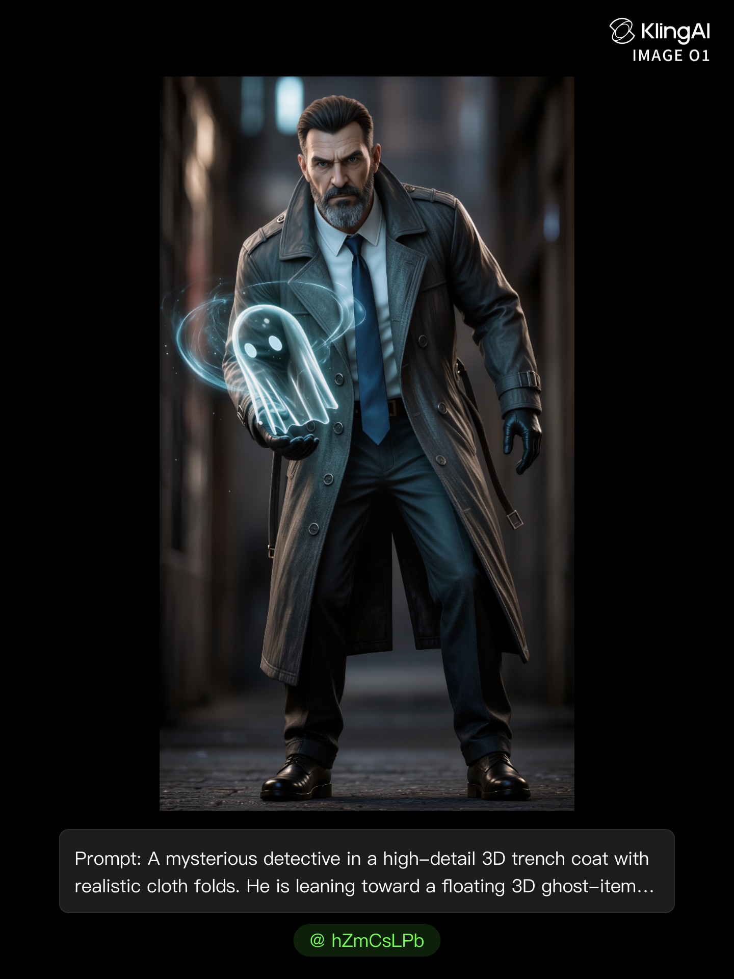 The Ethereal Case - detective animes AI image