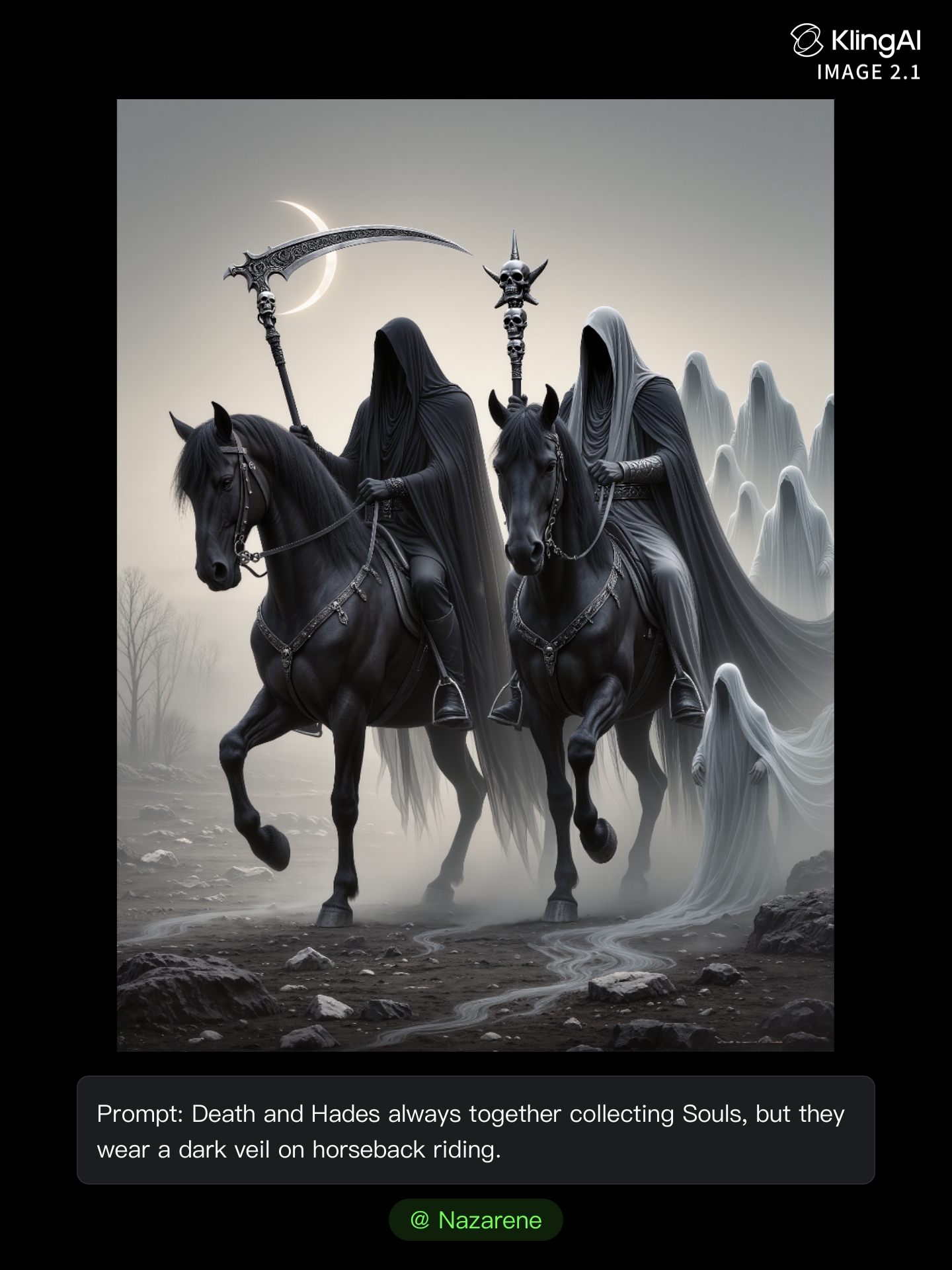 Kling AI work 309660295527967 - black souls h scene AI image