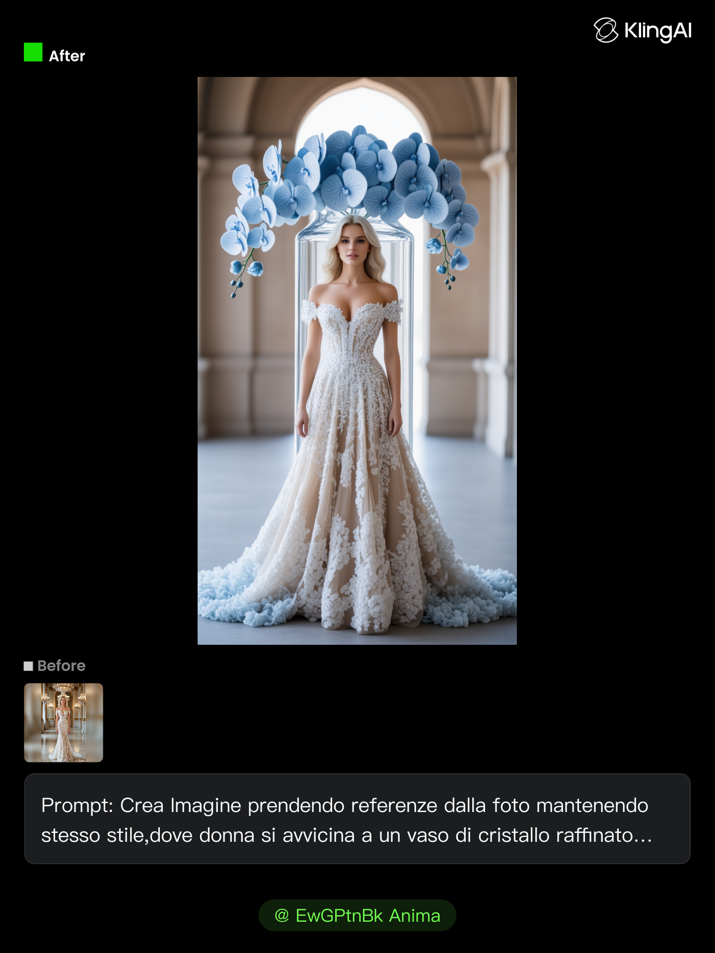 Kling AI work 306490745614932 - imagine photography AI image