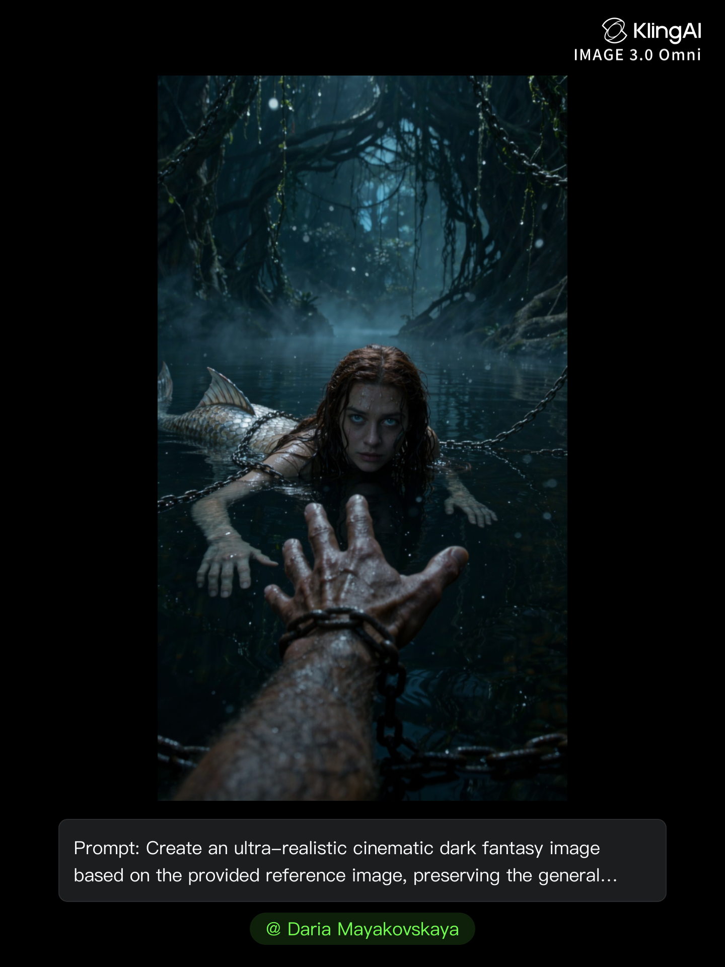 The Last Mermaid - real mermaid images AI image