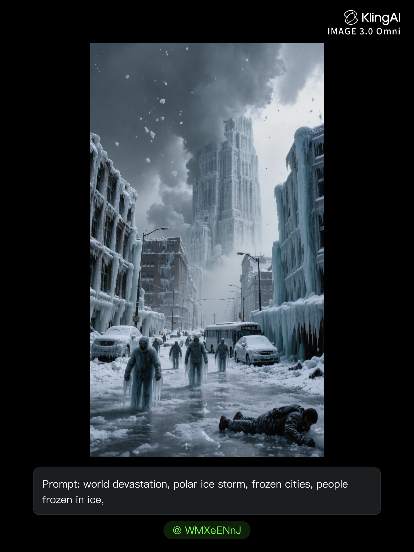 Kling AI work 309502288663215 - ice scene AI image