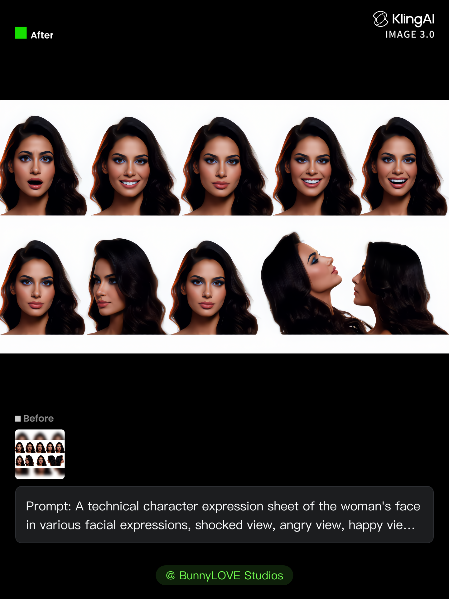various expressions - face expressions ai AI image