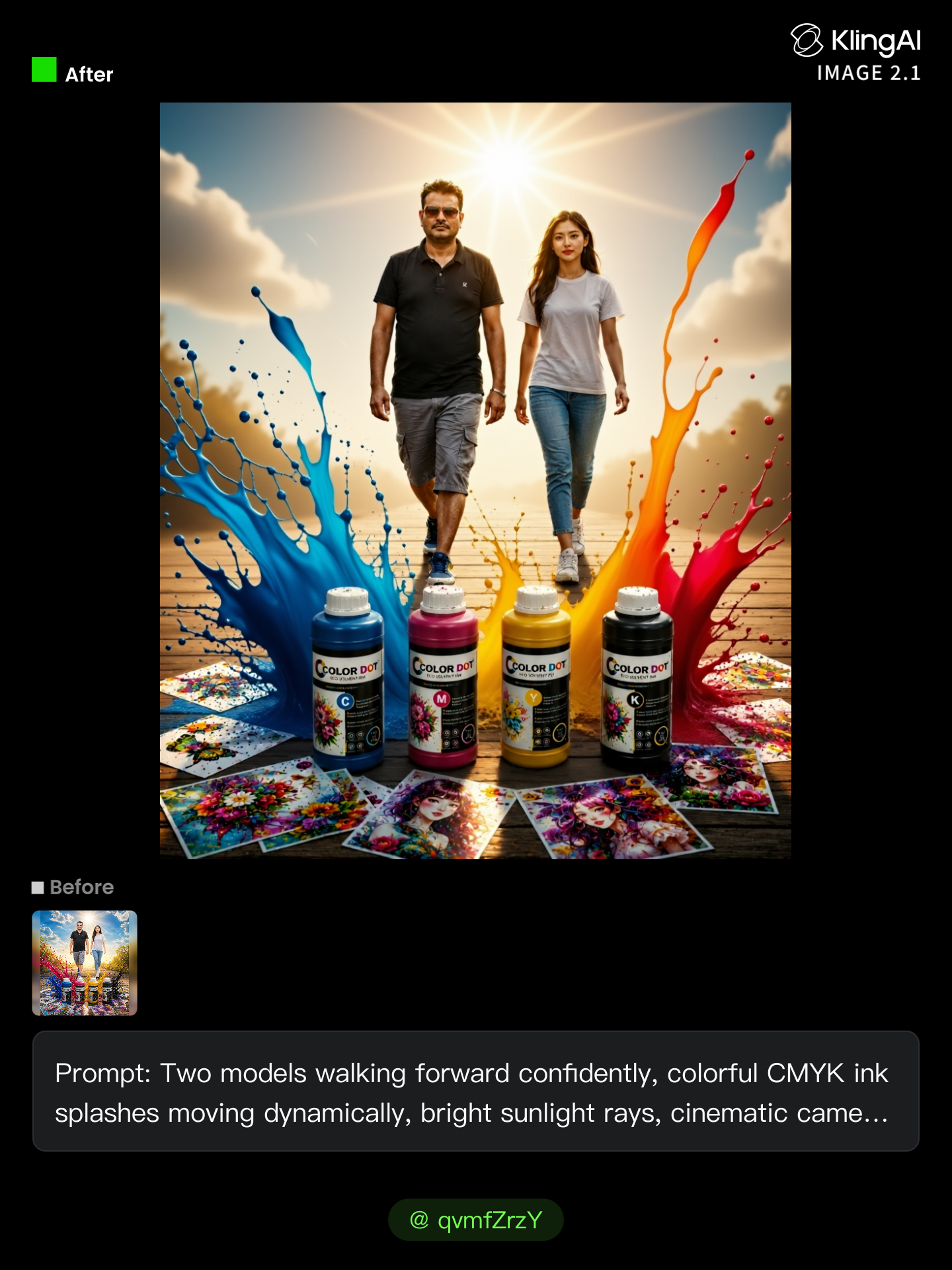 Kling AI work 313779346523829 - artworks in motion AI image