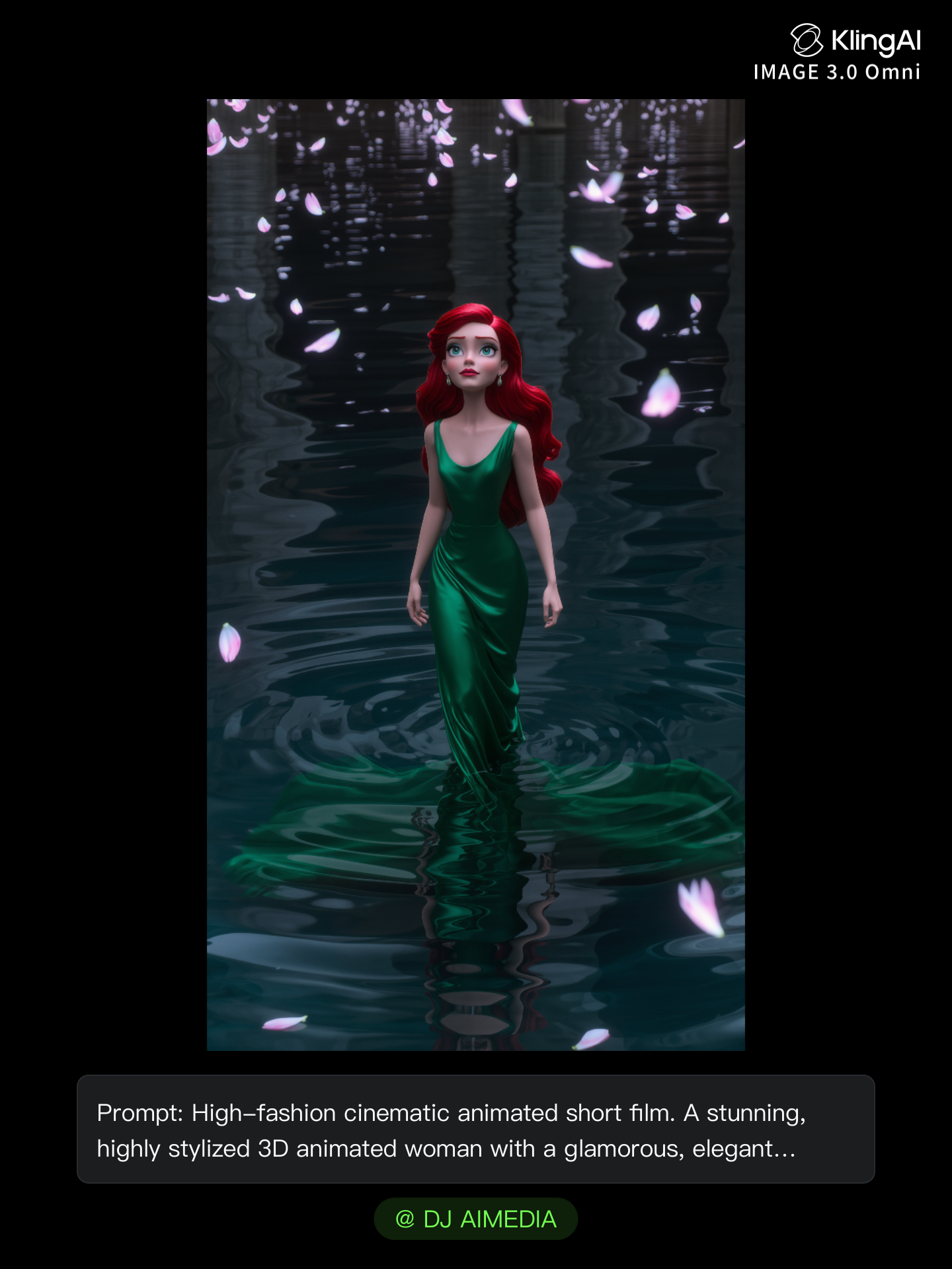 3D animated woman - hentia animated AI image