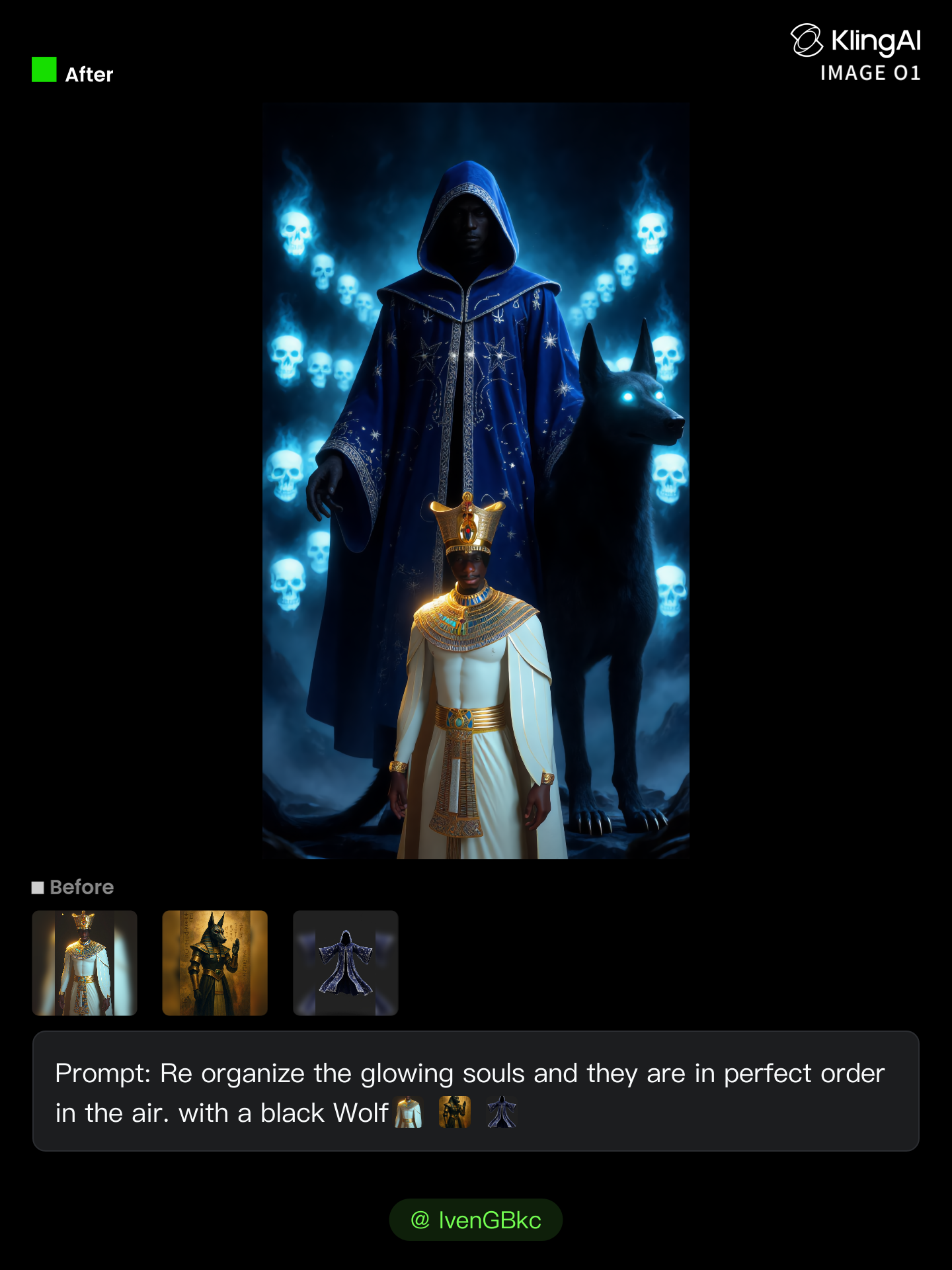 Kling AI work 306902069666714 - black souls h scene AI image