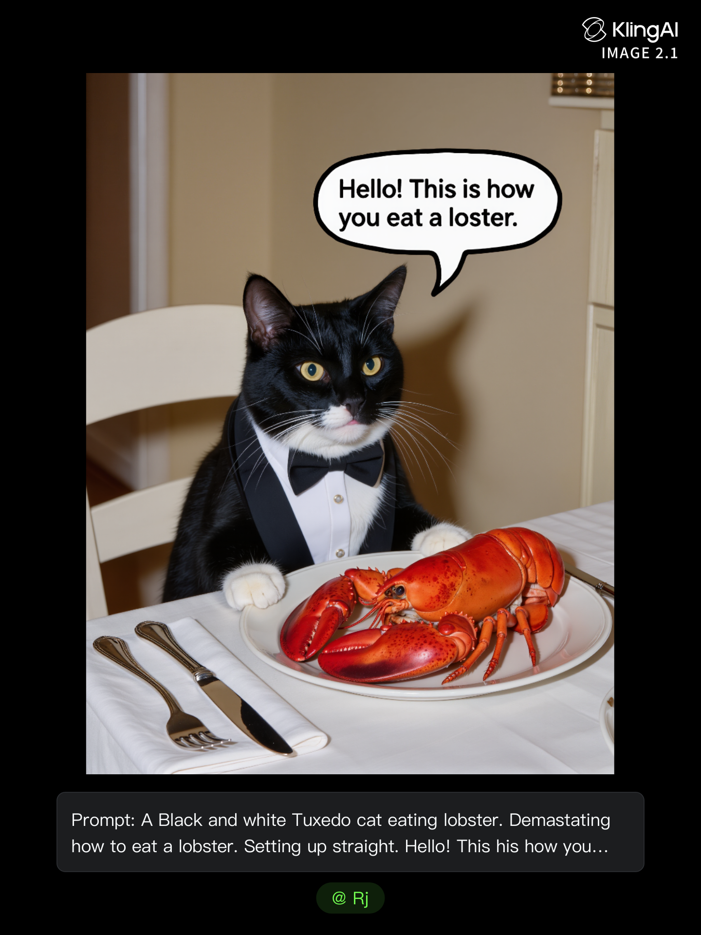 Kling AI work 314122129524549 - eat scene AI image