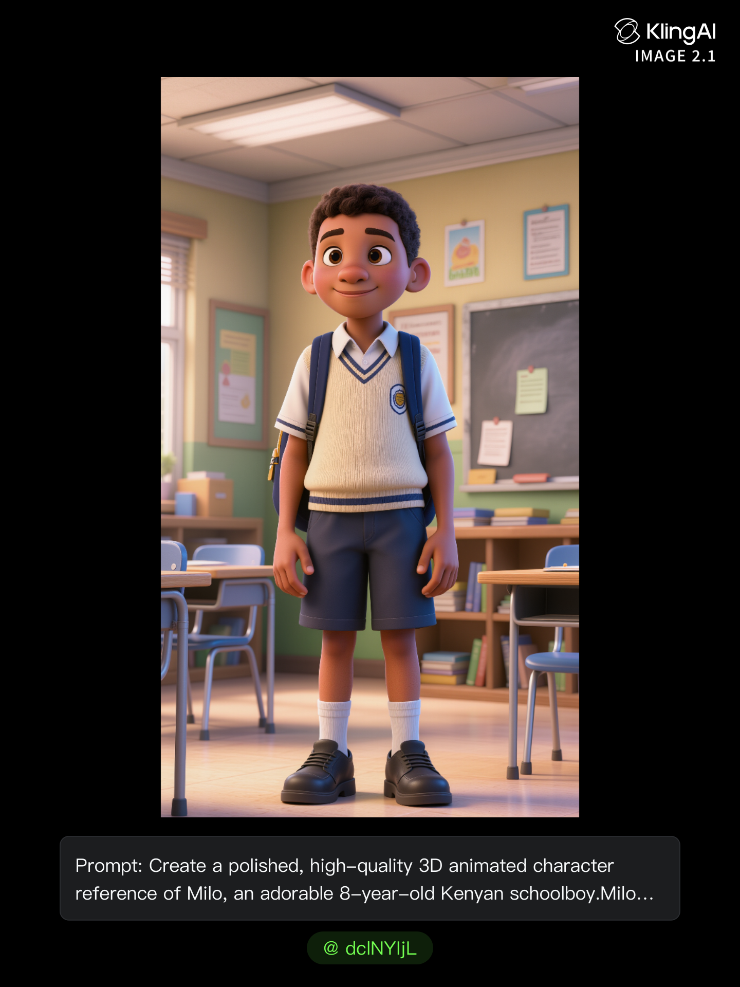 Milo's superpower - superpower generator AI image