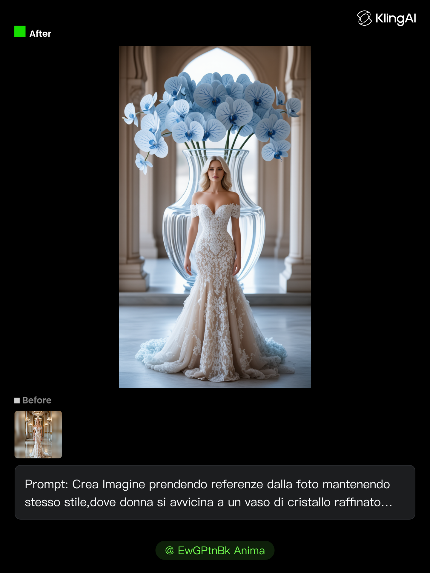 Kling AI work 306490789667890 - imagine photography AI image