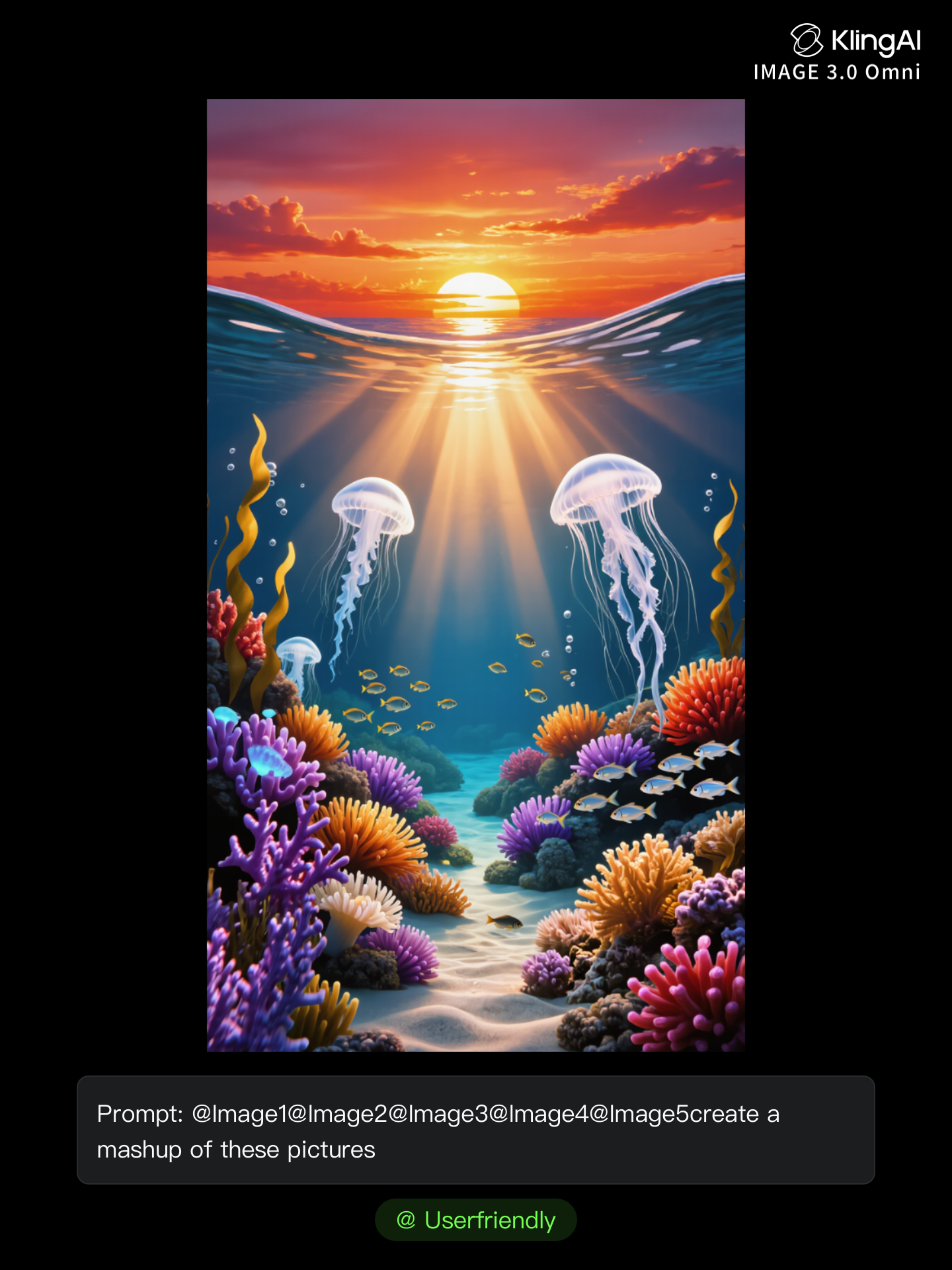 Kling AI work 317095748505740 - mashup creator AI image