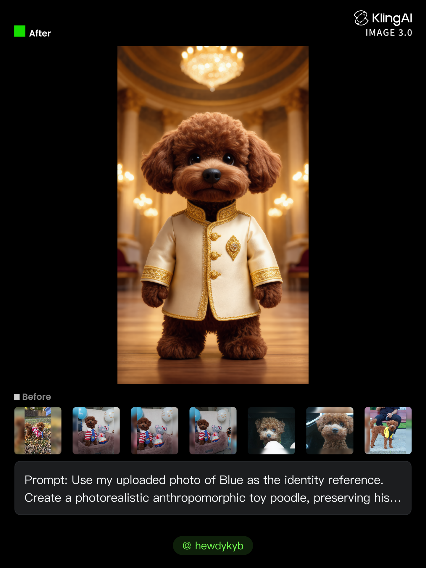 Blue - how ro make blue AI image