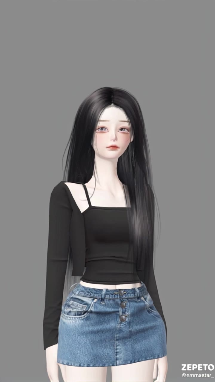 hair flip with cool pose - hair color editor AI video