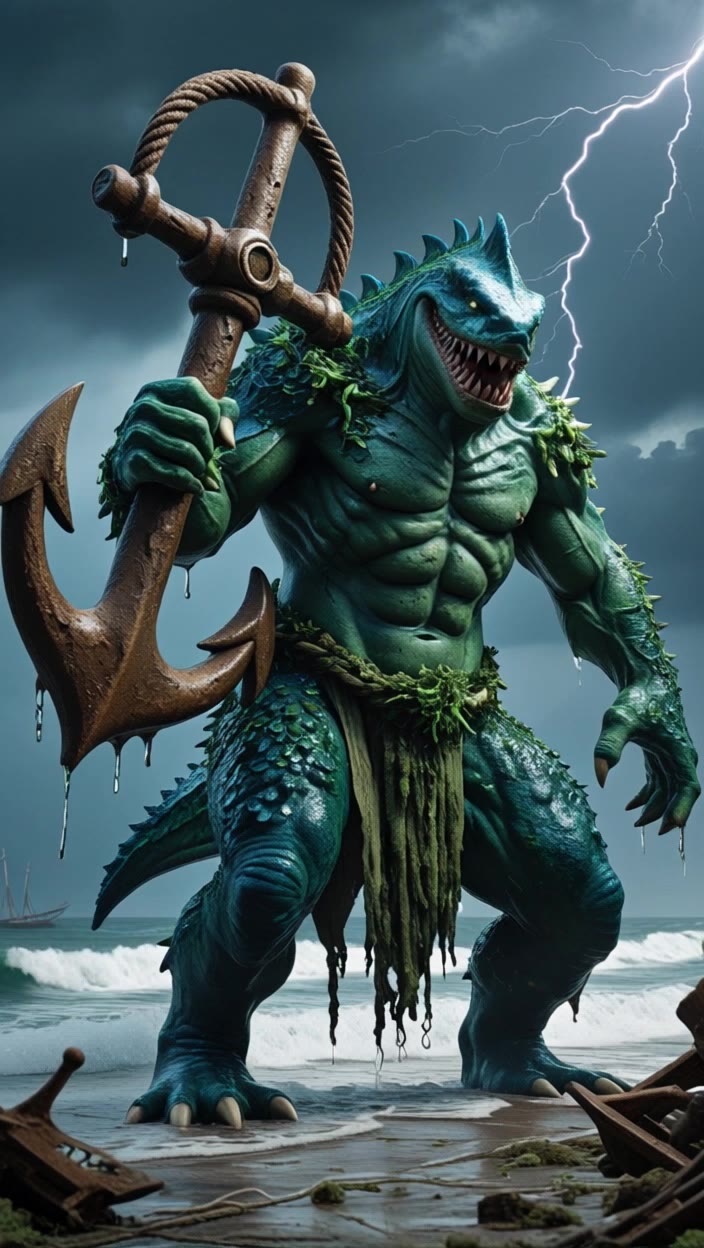 Tidehunter Dota 2 - dota 2 style AI video