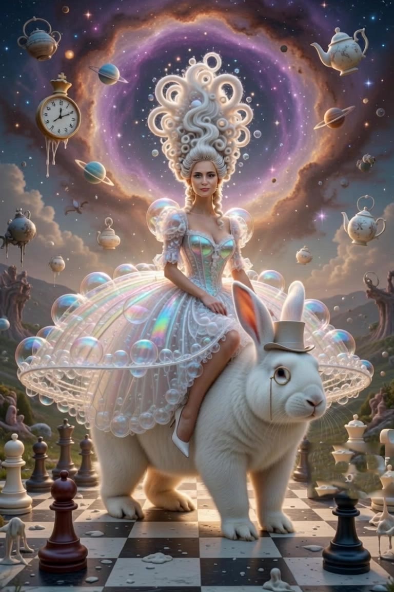 A white rabbit - id picture editor with formal attire free online AI video