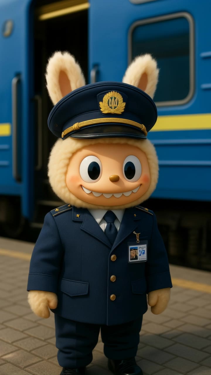 Labubu 🚆✨ - labubu style AI video