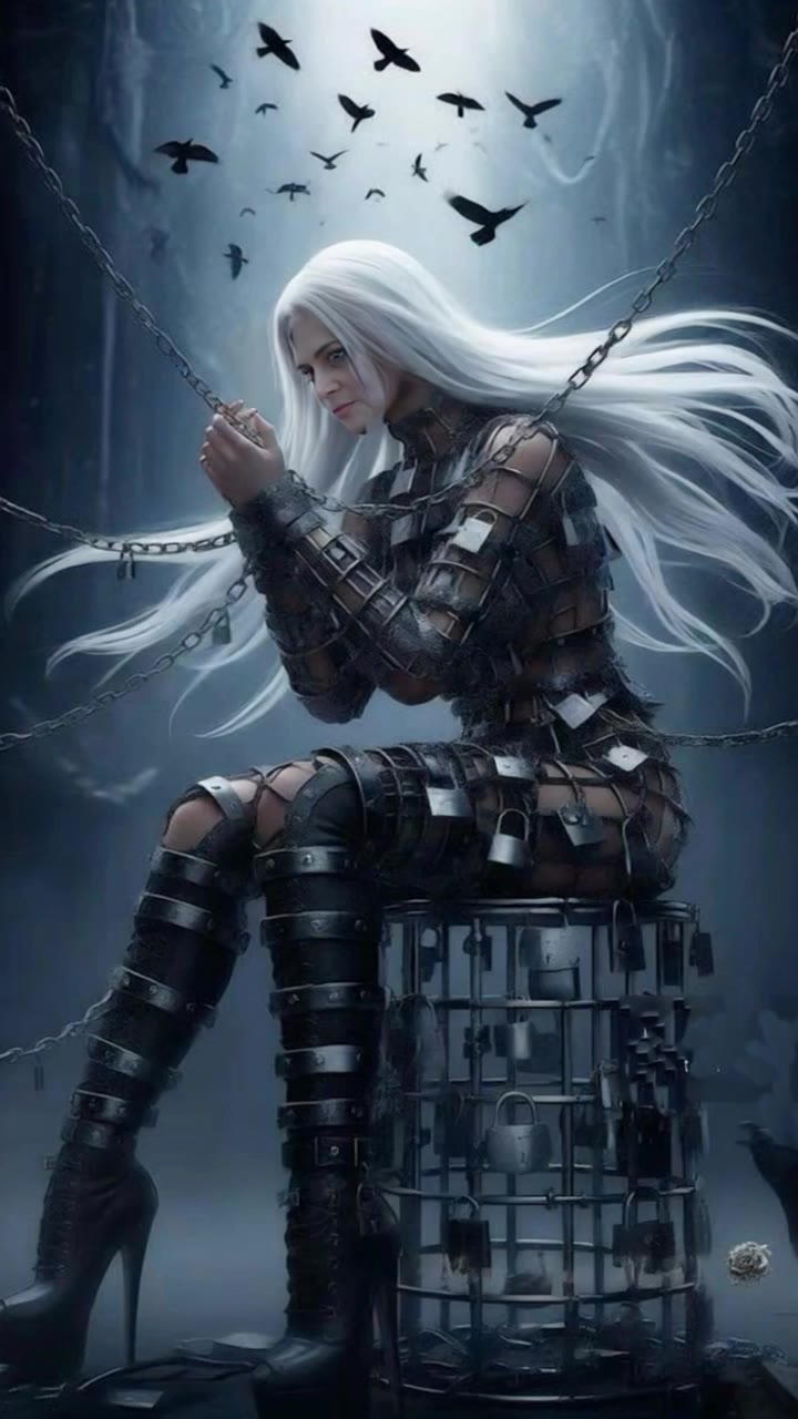 Darkness - dark fantasy style AI video