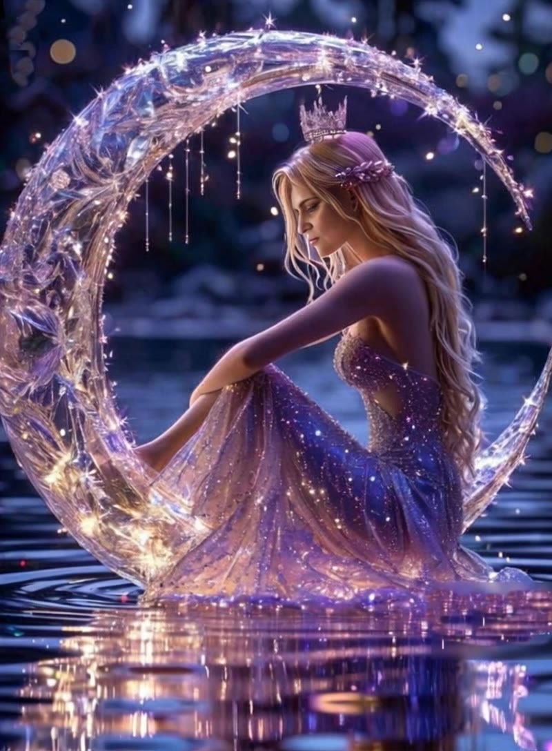 Moon fairy - moon ai effect AI video