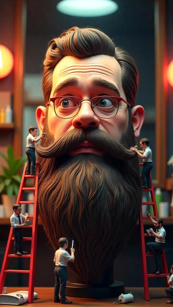 Barbershop  - create barbershop AI video