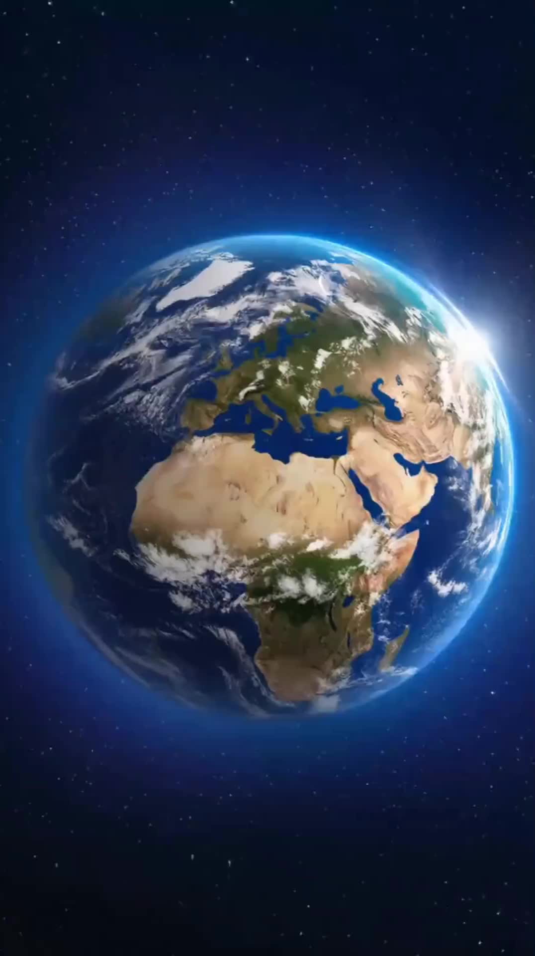 Earth Zoom In - earth kling ai AI video