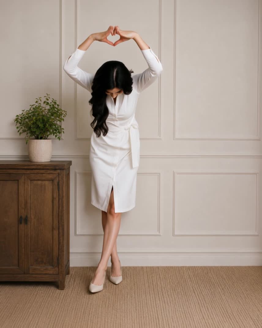 Heart Hands - heart phone wallpaper AI video