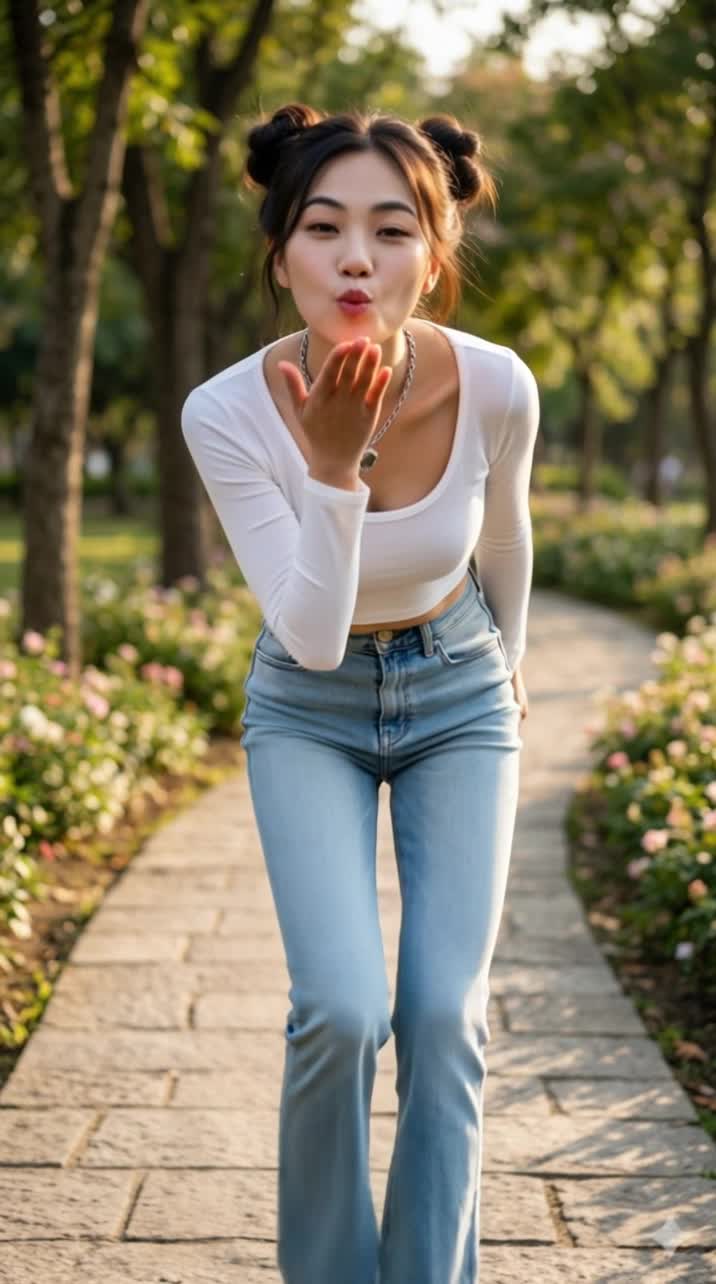 Blow a Kiss - kiss ai free AI video