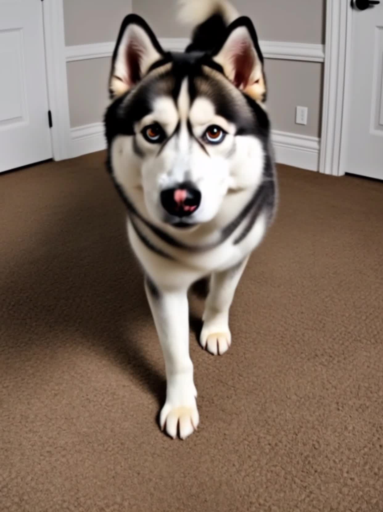 kiss kiss - gif cartoon kiss AI video