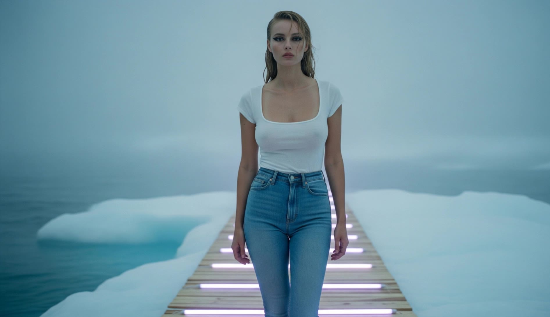 Iceberg Runway - clip art iceberg AI video