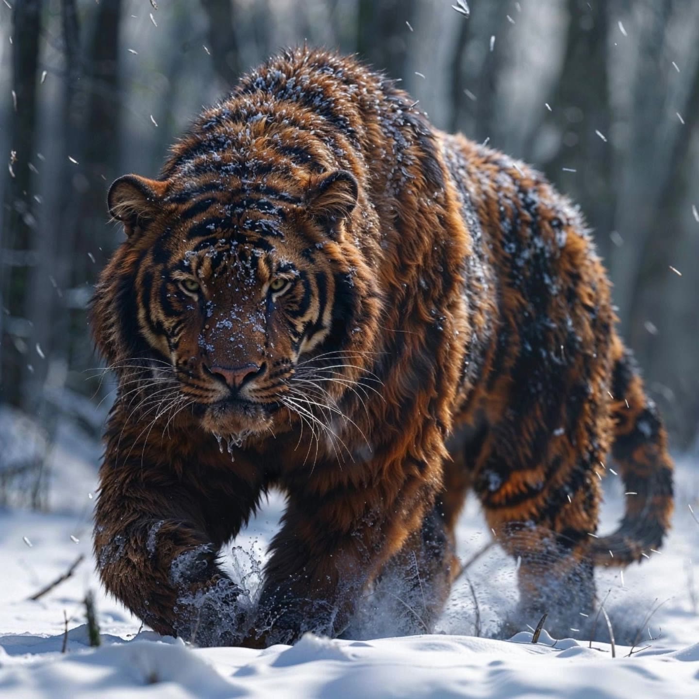 The Tiger - tiger desktop wallpaper AI video