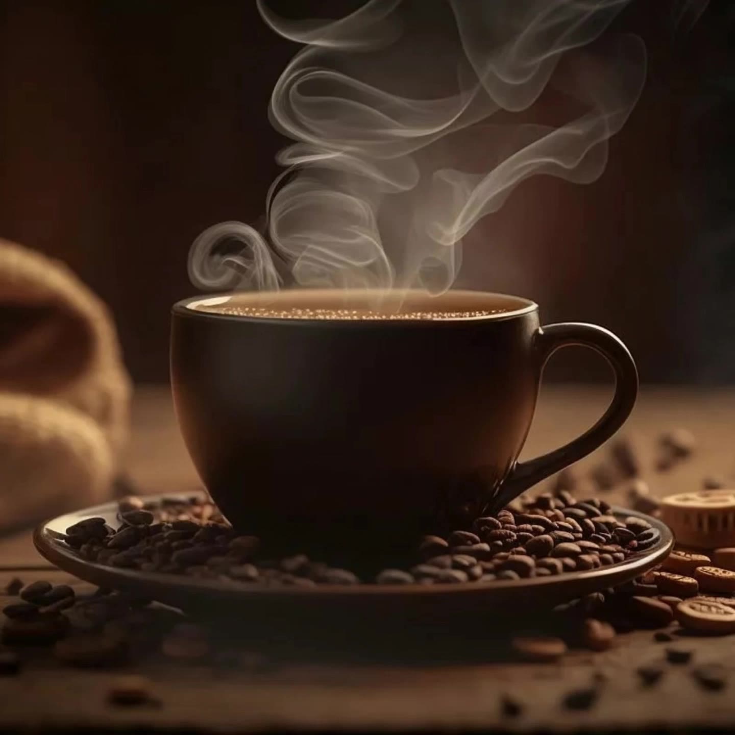 Beautiful Coffee Latte Art ☕✨ - coffee animation AI video