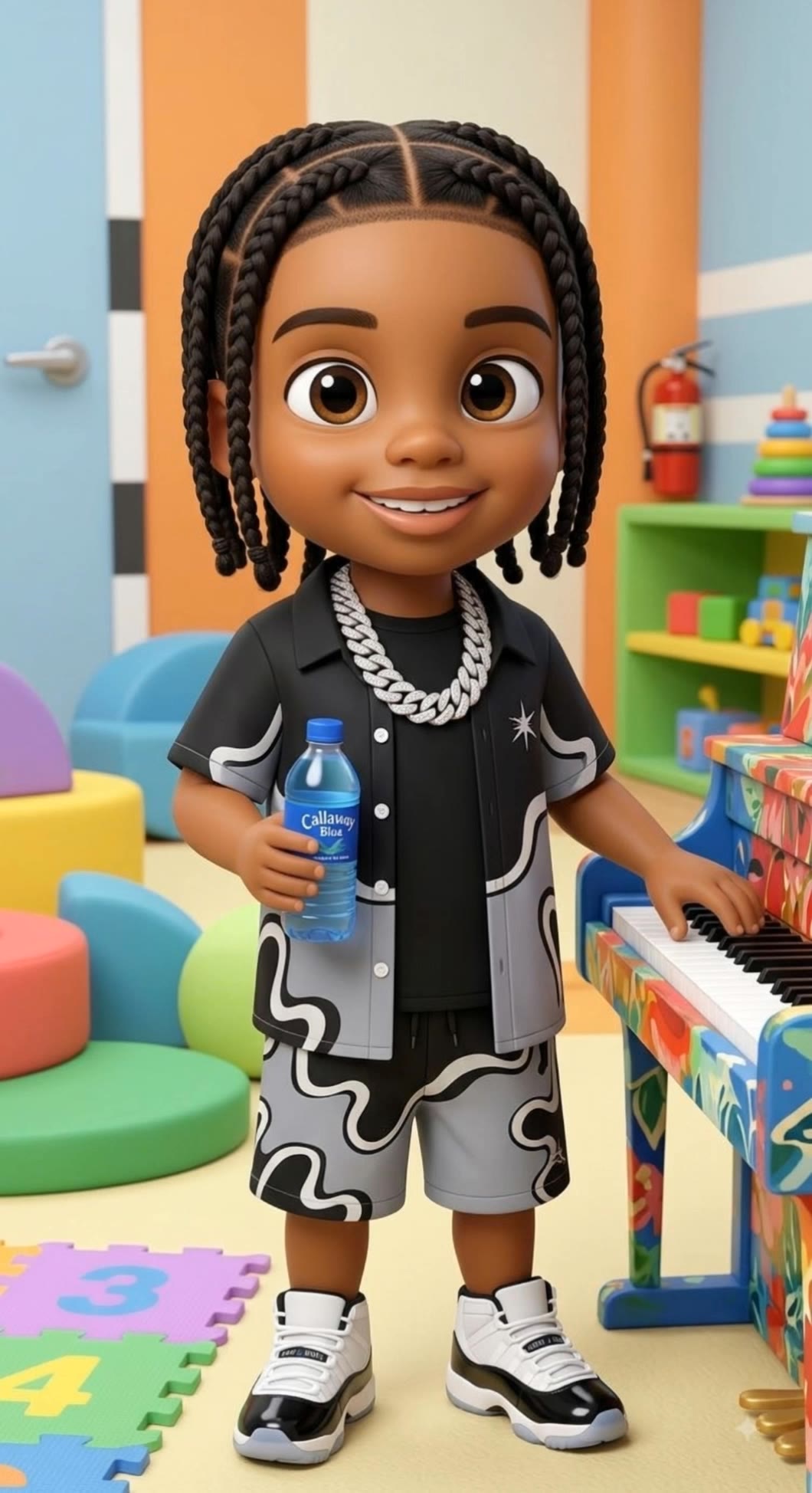 Kling AI work 318685421521233 - custom characters AI video