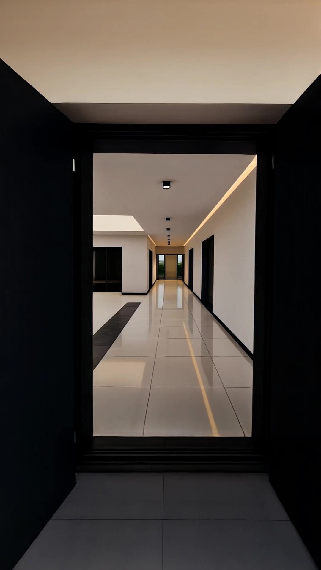 From Passage to Presence - flooring transition AI video