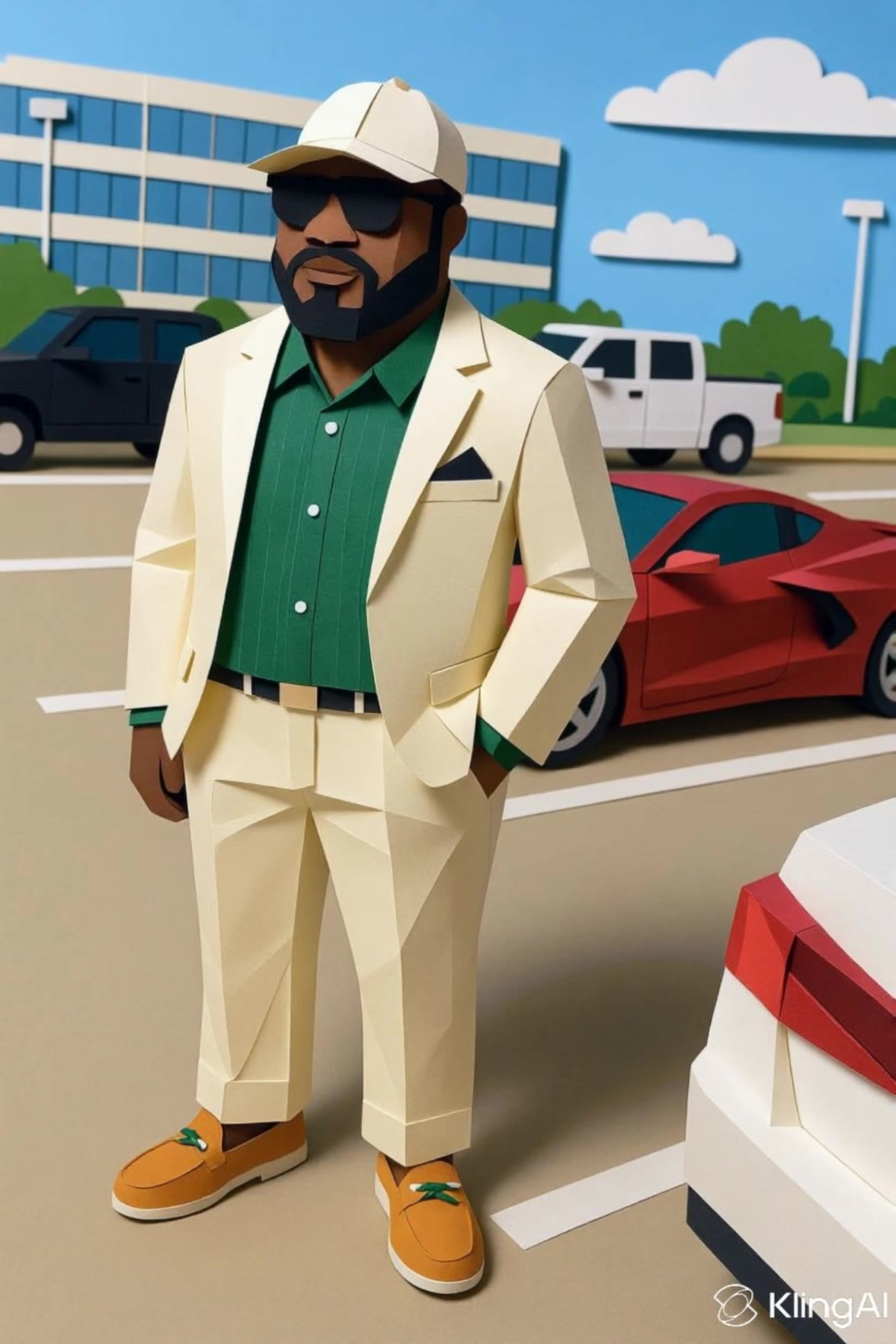 Kling AI work 313122269507342 - me as an action figure AI video