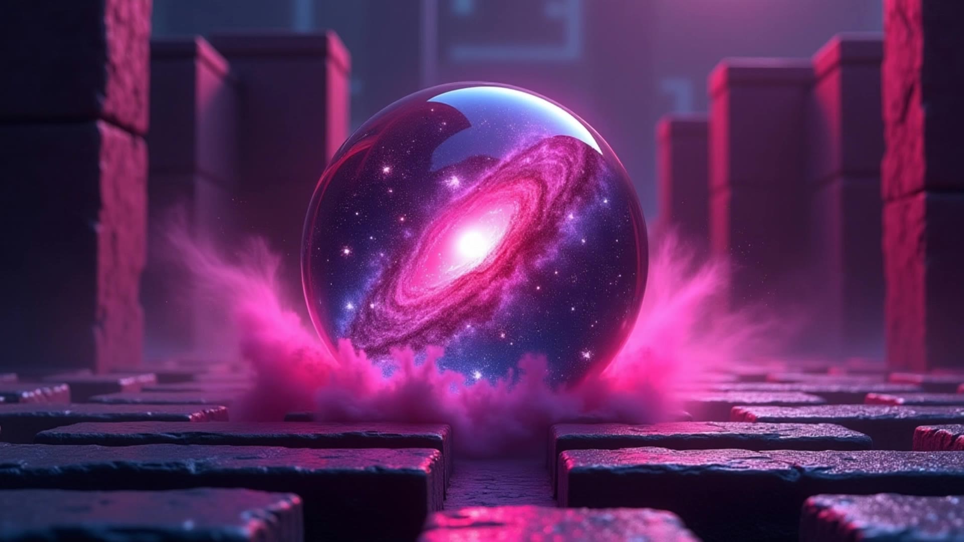 The rolling Galaxy - galaxy ai AI video