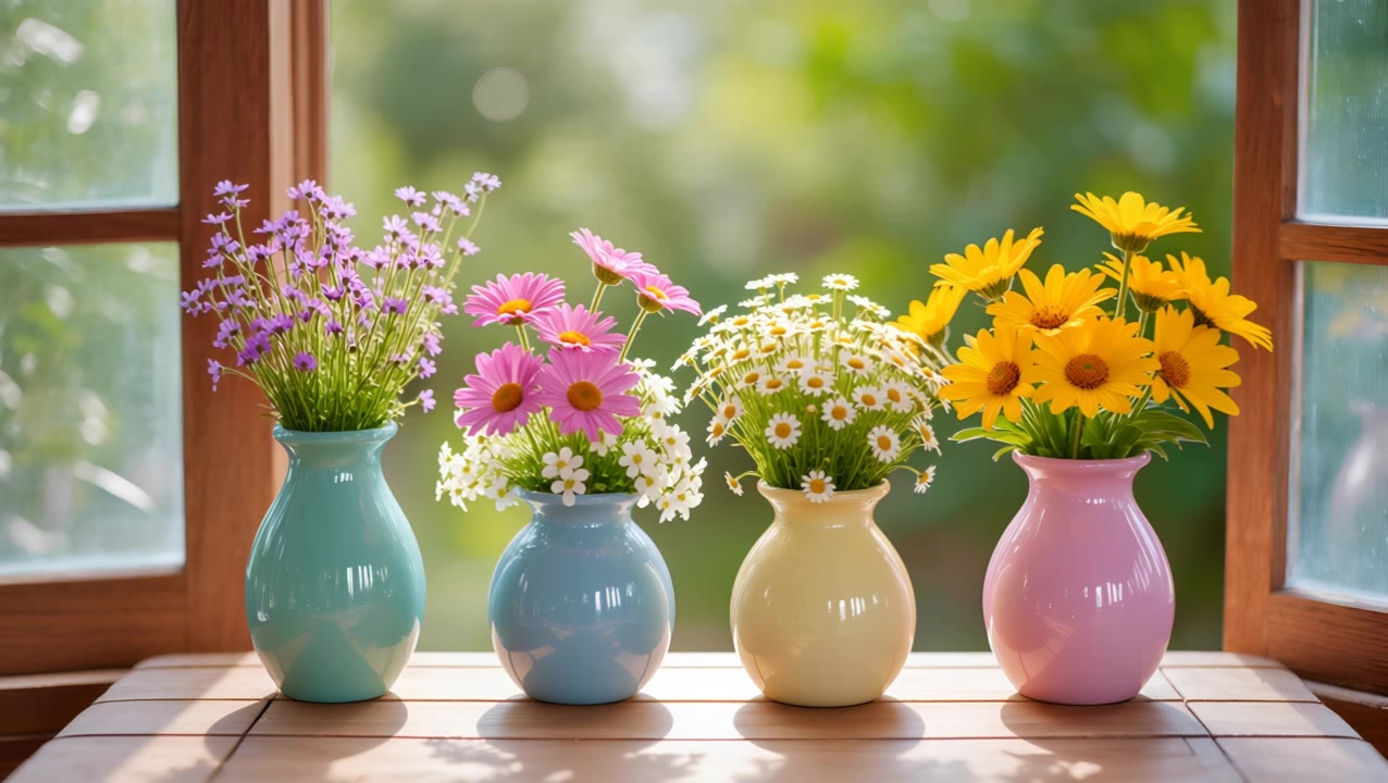 Flowers - pictures of flowers in nature AI video