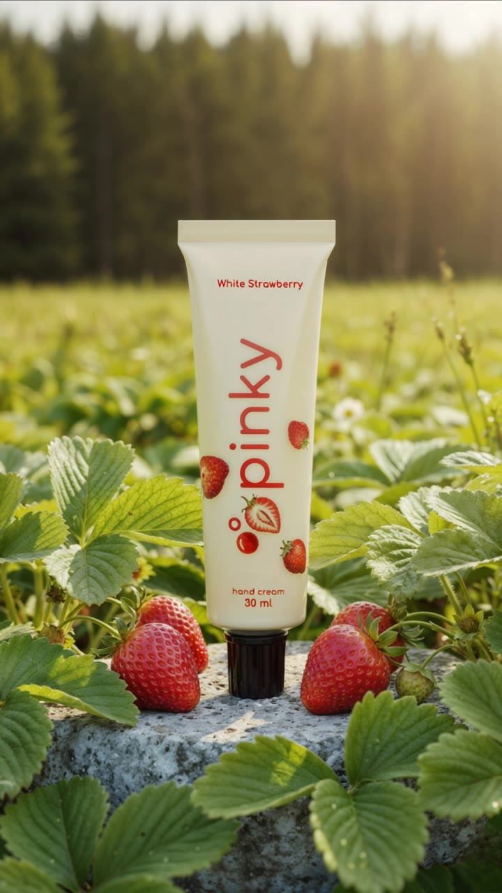 A tube of hand cream transform - you tube ai AI video