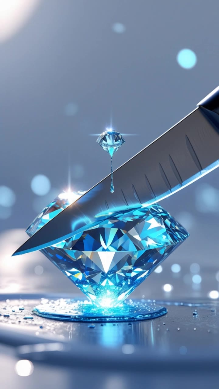 diamond ASMR - creative calm asmr AI video