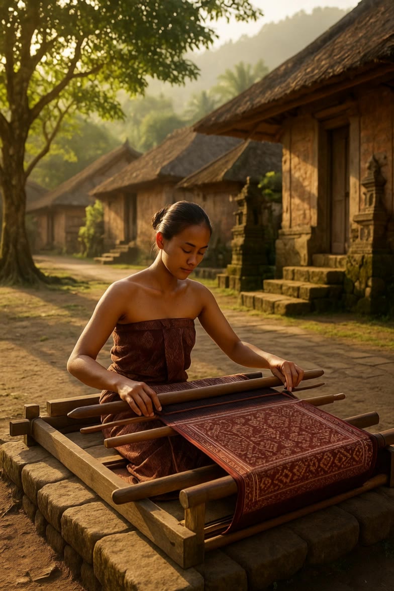 Penenun Kain Tradisional - content machine girl AI video
