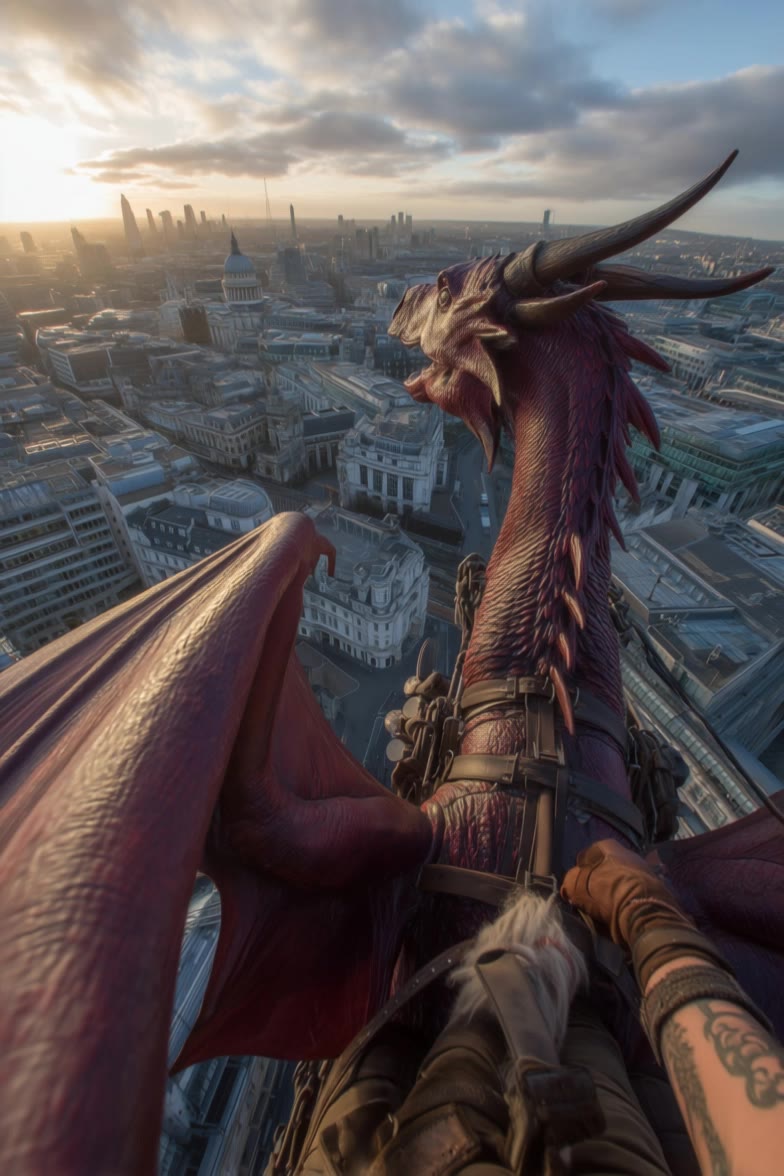 Dragon Flight - Kling 2.1 - kling 2.1. AI video