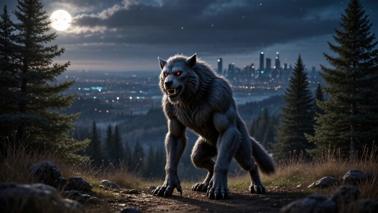 The Werewolf - werewolf tattoo ideas AI video