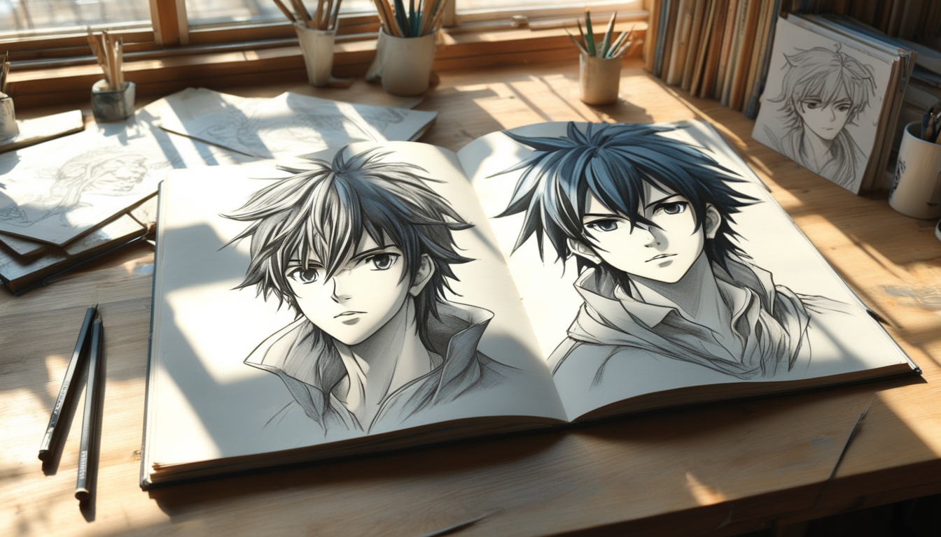 Creative Spark in Anime Form - how do you make anime AI image