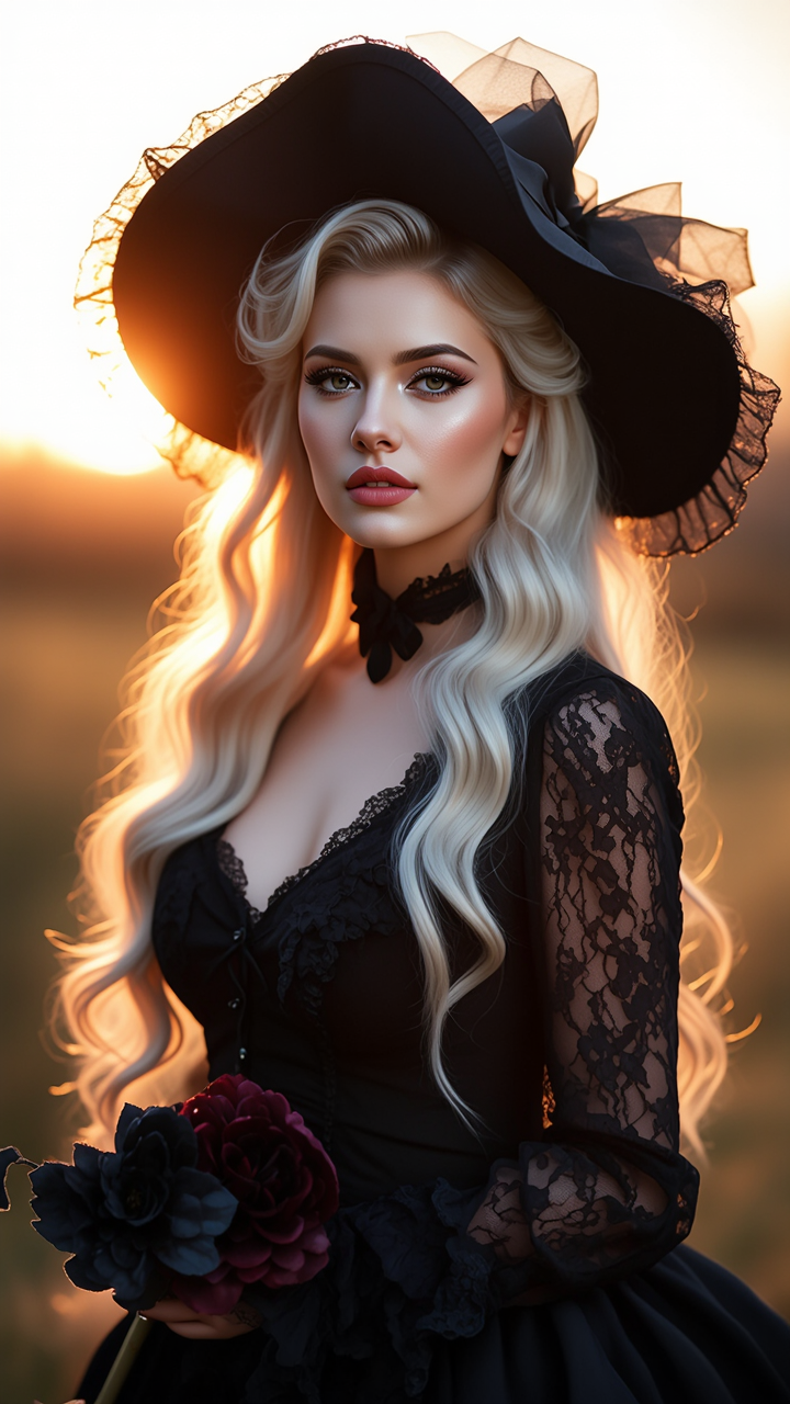 Kling AI work 297283610662191 - ash blonde platinum blonde AI image