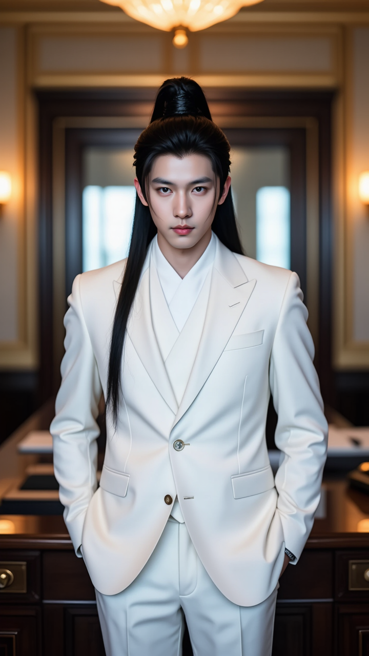 Kling AI work 300525067614550 - hair dye colors for black hair AI image