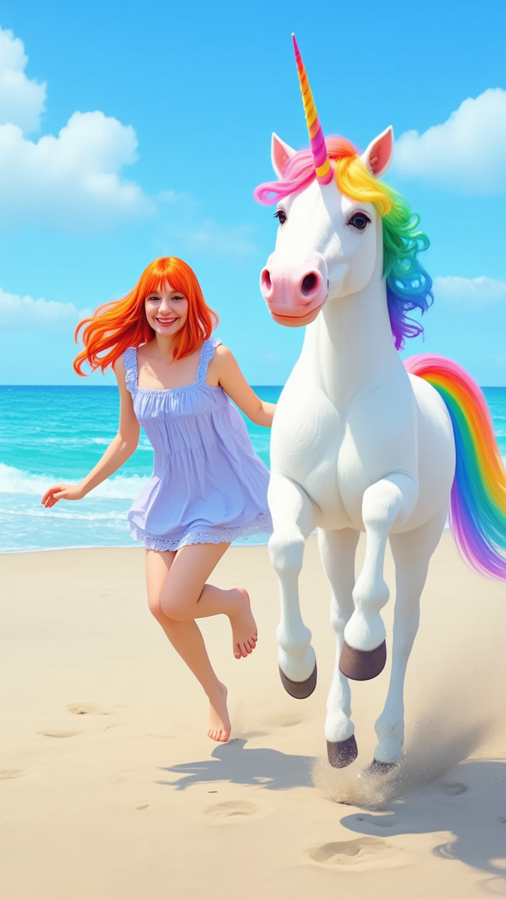 Kling AI work 308087552507570 - try hair color AI image