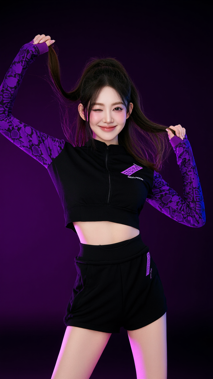 Kling AI work 298905676655099 - kpop outfit AI image