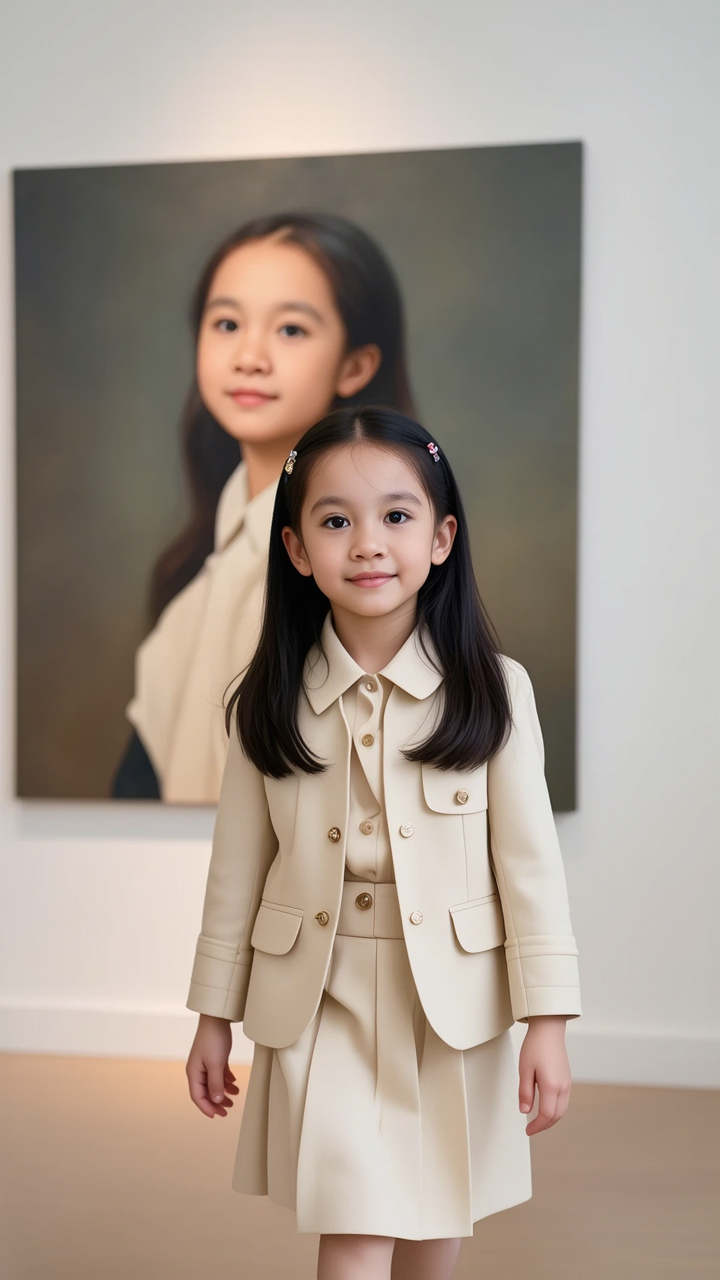 fine little lady - tryon fine arts center AI image