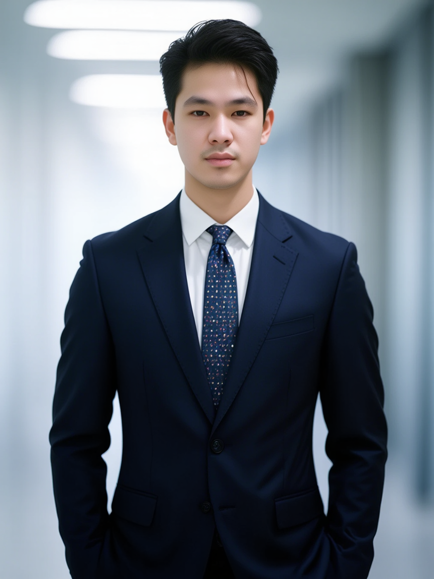Business Man profile picture - man tiktok profile picture AI image