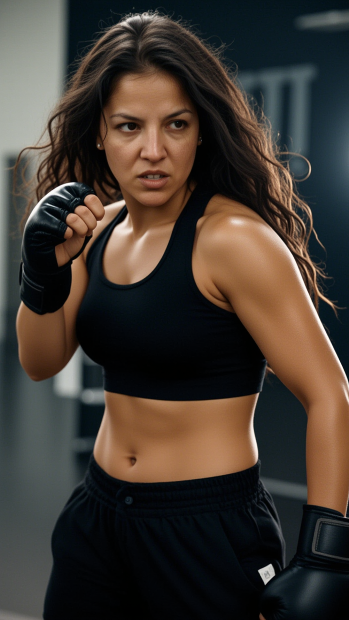 Kling AI work 306785471530213 - fighting scene AI image