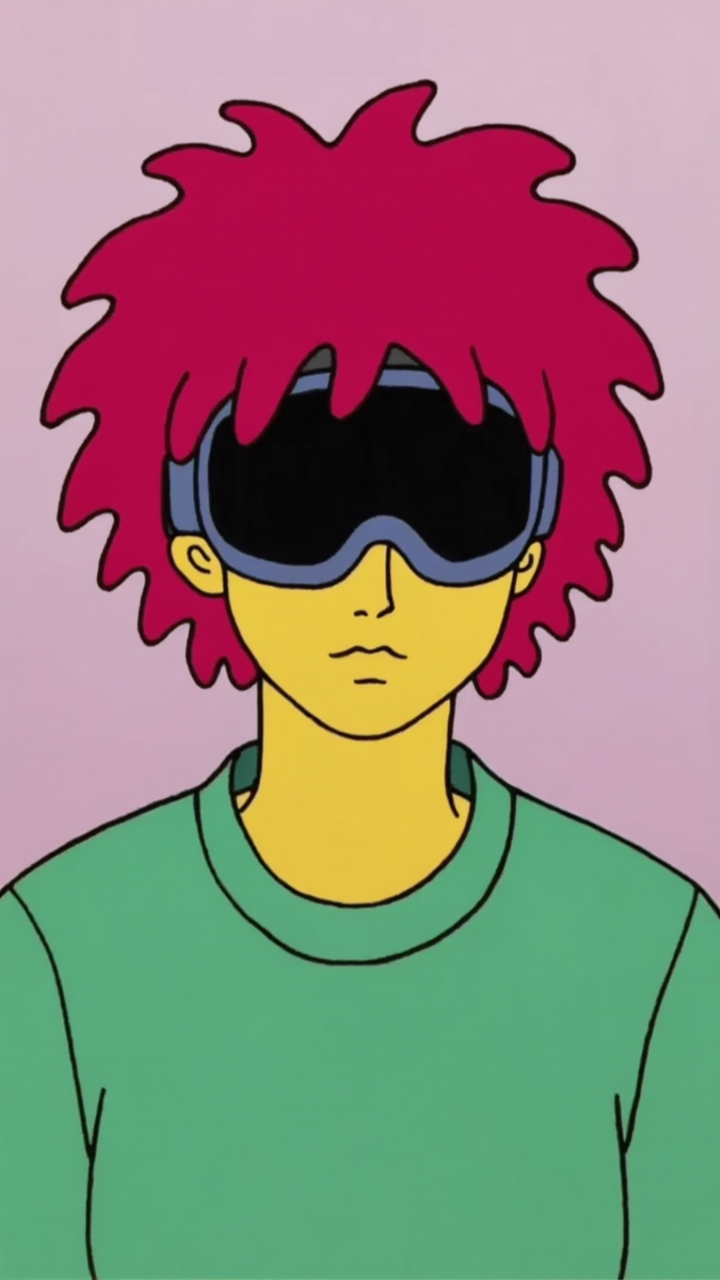 Kling AI work 316443239503065 - goggles drawing AI image